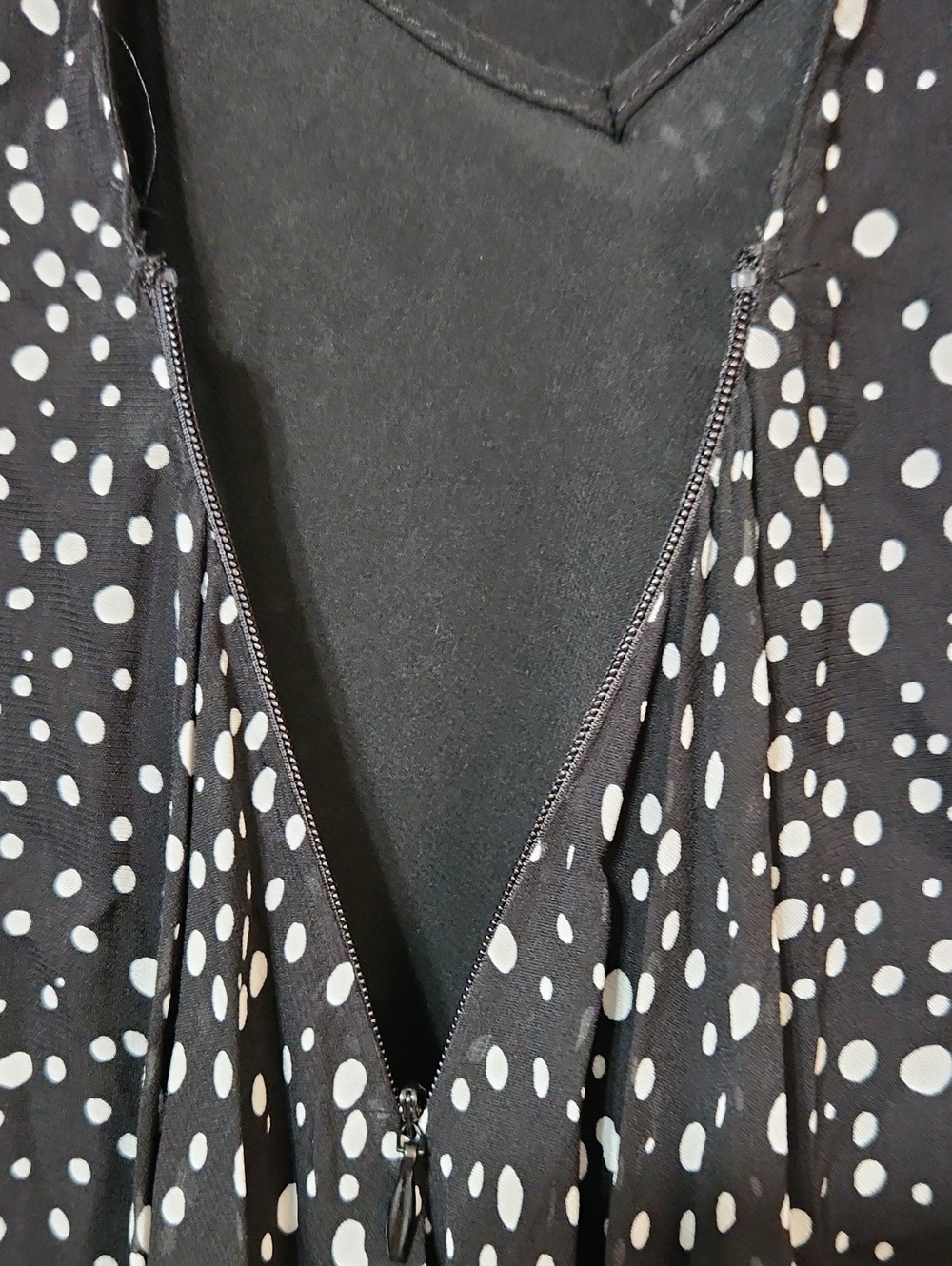 NWT Zara Polka Dot Mini Dress. Size XS - Picture 9 of 12
